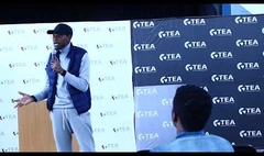 Sibusiso Ngwenya speaking at #JoinUsForTEA